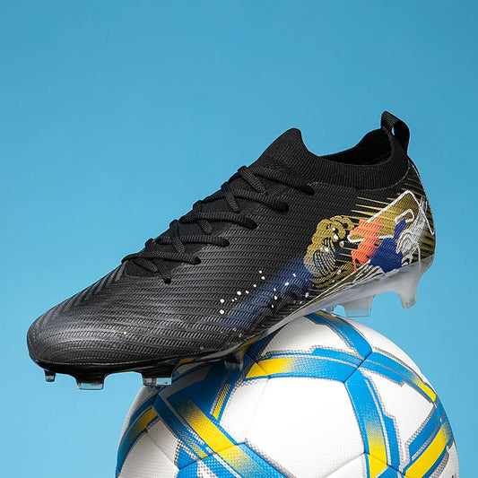 New Men Soccer Shoes Grass Ultralight Sport Comfortable Adult Non-Slip Football Boots Outdoor Cleats Sport Futsal Training Match
