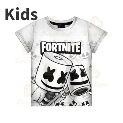 Red Jade Fortnite Anime Battle Royale 3D T-Shirt for Men Women Kids - Pelly T-Shirt Birthday Gift for Girls And Boys
