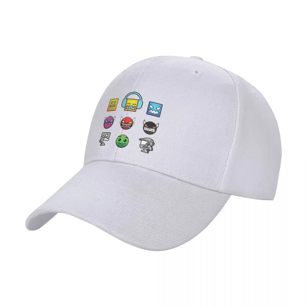Geometry Dash Baseball Cap Unique hats tactical cap Golf Cap Ladies Men's