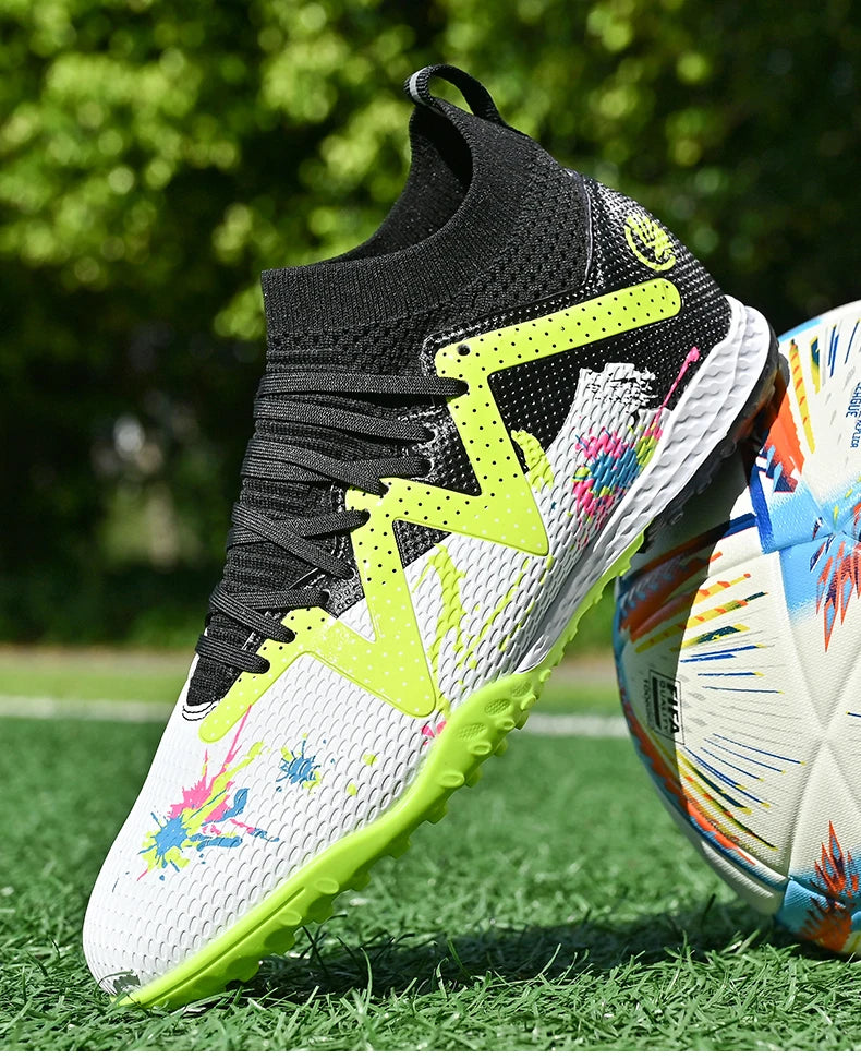 Herren New TF Fußballschuhe Society – professionelle, bequeme Fußballschuhe in Top-Qualität für Männer, lässige ultraleichte Fußballschuhe für Erwachsene