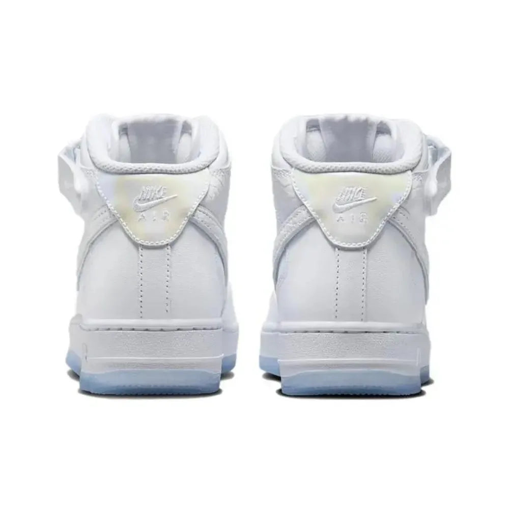 Nike Air Force 1 Stylish and Versatile Unisex Mid-Top Skate Shoes Slip-Resistant and Durable Casual Shoes FN4274-100