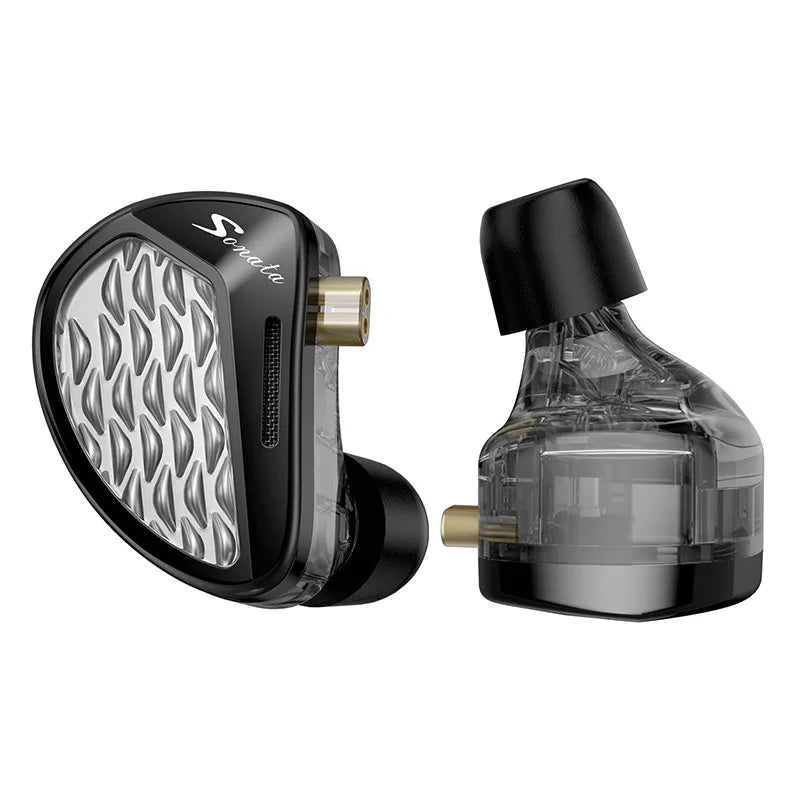 Écouteurs intra-auriculaires KZ Sonata 28BA à armature équilibrée, casque de monitoring Hi-Fi, écouteurs de réglage avec câble 2 broches remplaçable