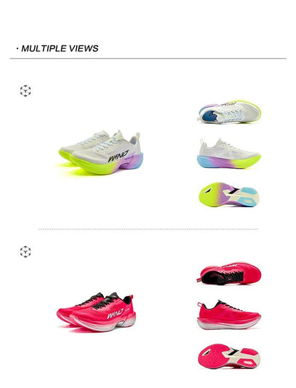 QIAODAN WIND 4PRO Carbon Plate Marathon Shoes Men Professional Racing Sneakers 2026 Breathable Running Sports Shoes QDB023262291