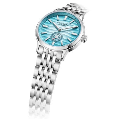 Seagull Natural Series 39.5mm Men's Watch Automatic Mechanical Watches Luminous Stainless Steel Sapphire Bracelet 2026 New 6180