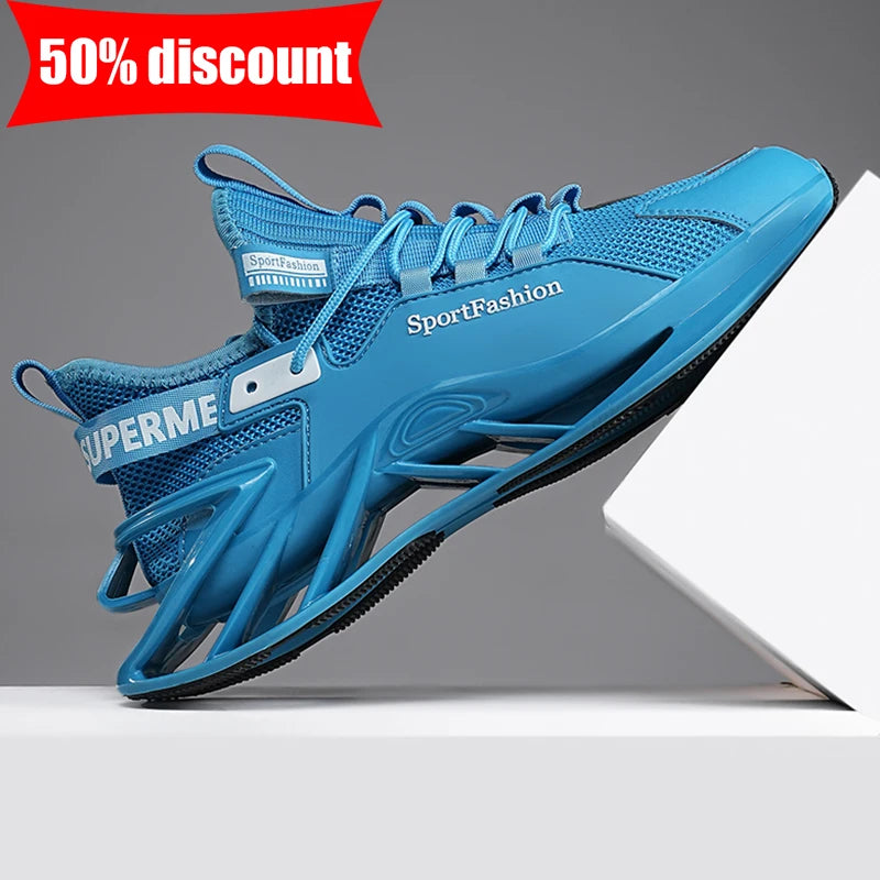 Mens Running Shoes 2026 New Mesh Breathe Sole Anti Slip Wear Resistant Daily Sports Trendy Fashion Casual Sneakers for Men
