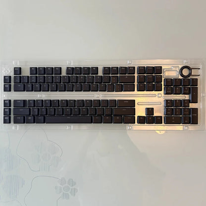 Tecla texturizada antideslizante transparente retroiluminada G915 913 TKL G815 G813, compatible con teclado mecánico Logitech