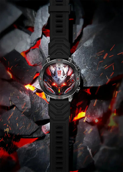 Men Fashion Outdoor Sport GPS Smart Watch Men AMOLED HD Screen Heart rate Waterproof Sport Smartwatch Man Smart Bracelet clock