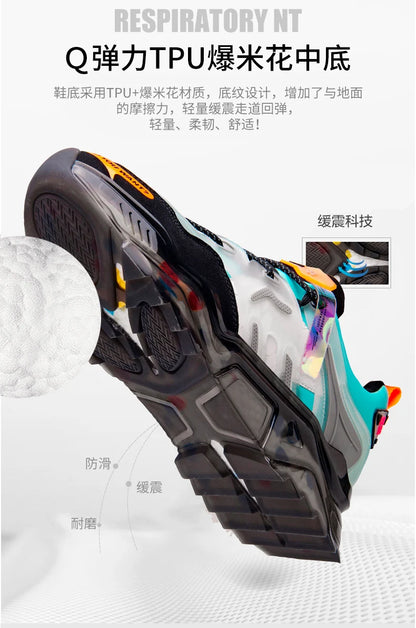 Luxury Men's Sneakers Casual Breathable Trainer Race Fashion Loafers Running Shoes for Male Tenis