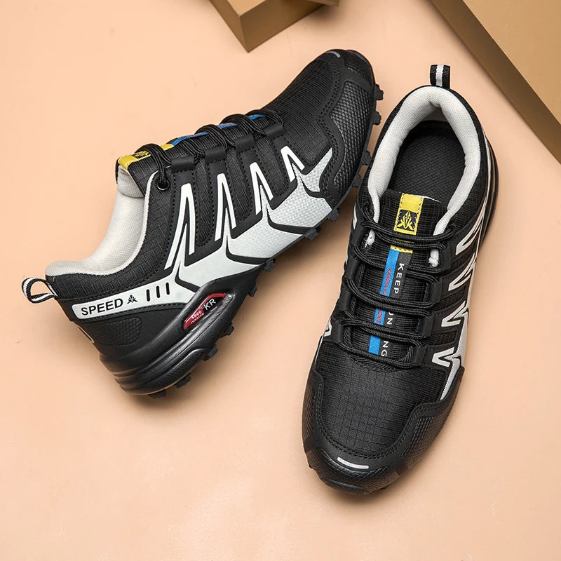 Men's Hiking Shoes Waterproof Non-slip Hiking Hiking Sports Shoes Camping Training Hunting Tactical Shoes Men's Cycling Shoes