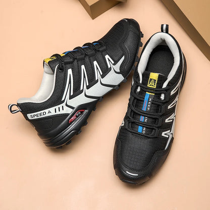Men's Hiking Shoes Waterproof Non-slip Hiking Hiking Sports Shoes Camping Training Hunting Tactical Shoes Men's Cycling Shoes