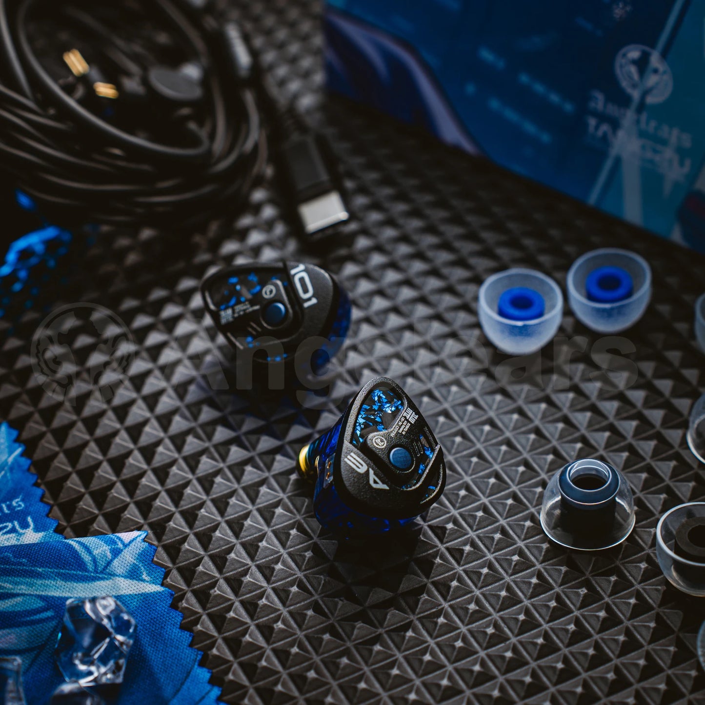 TANGZU x Angelears XueTao AE-101 Gaming 10mm Single Dynamic Driver Glass Diaphragm Unit In-Ear Monitor Headphones