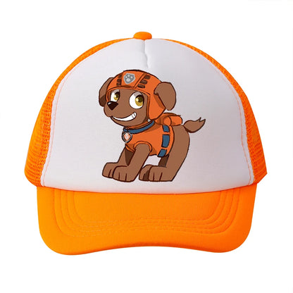 Baseballová čiapka pre chlapcov a dievčatá, letná nastaviteľná slnečná čiapka s motívom anime Paw Patrols Chase Skye, roztomilá retro slnečná čiapka, darček pre dospelých