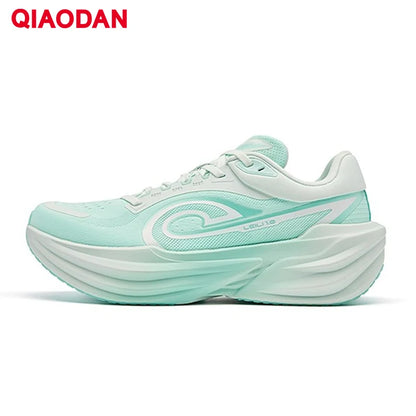 QIAODAN TG1.0 Women's Marathon Running Shoes 2026 New Platform Racing Shock Absorption Soft Long Distance Sneakers QDB022253285