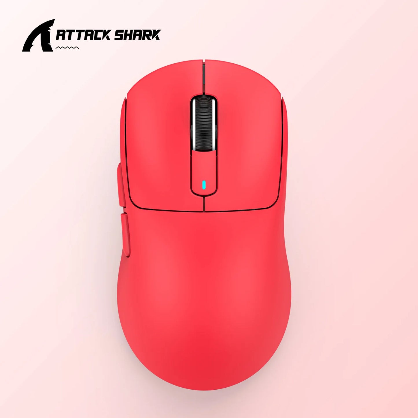ATTACK SHARK X3 hárommódos egér 1K Hz, X3Pro Bluetooth vezeték nélküli egér 4K Hz, könnyű kivitel, PAW3395, 650IPS mobil sebesség