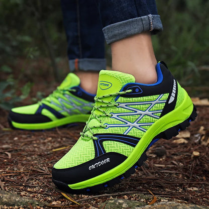 Scarpe da trekking da uomo Brand in mesh traspirante, scarpe da viaggio outdoor impermeabili per caccia e pesca, scarpe sportive da montagna, fuoristrada e riding