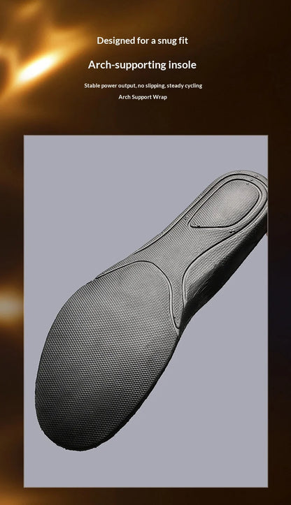Women's Non-Lock Mountain Bike Shoes, No Cleats, Road Cycling RB Speed Rubber Sole Shoes, Men's Rubber Sole Cycling Shoes