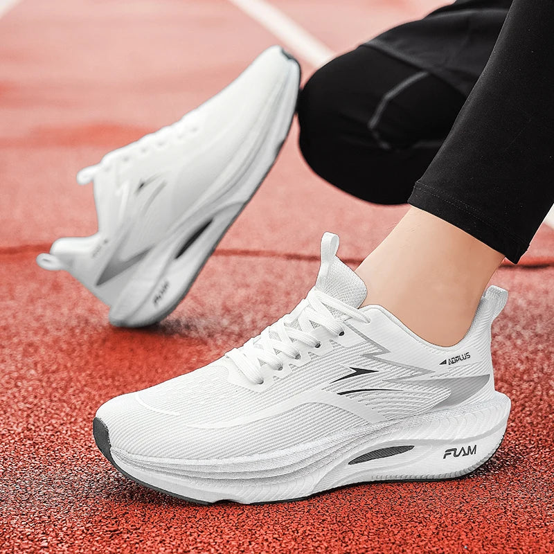 Unisex Sports Shoes Carbon Plate Walking Running Sneakers Shock-Absorbing Marathon Racing Athletics Training for Men's&Women