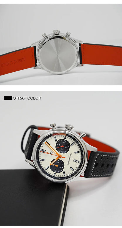 WM Watch VK64 Quartz Watch Waterproof Classic Casual Business Men's Watch Welly Merck Watch WM247M
