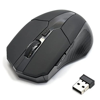 2.4Ghz 1200DPI Wireless Mouse Adjustable Optical Gaming Mouse Wireless Home Office Game Mice for PC Computer Laptop