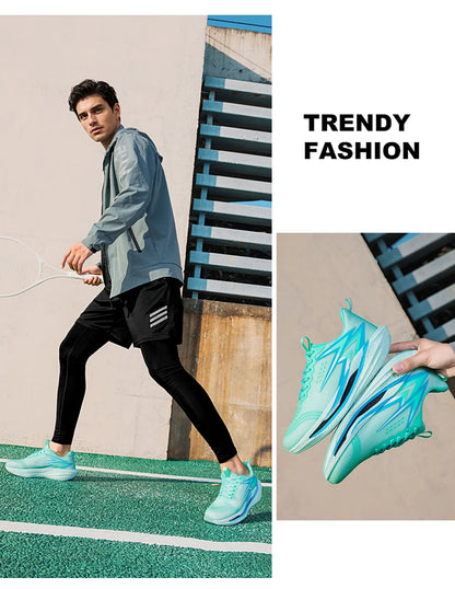 NEW Men Sports Running Shoes Off Marathon Breathable Light Comfortable Athletic Sneakers Jogging Basketball Tenis Air Cushion