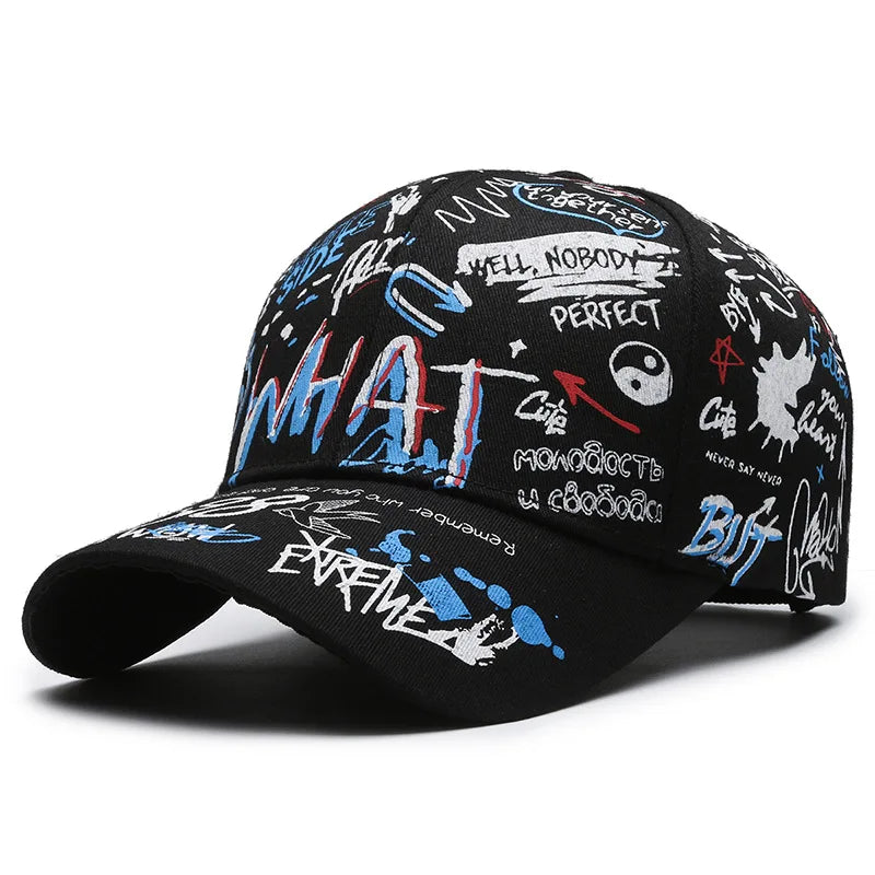 Fashion Hip Hop Baseball Cap Personality Trucker Caps Cotton Snapback Hat Outdoor Sun Hats Sports Leisure Cap