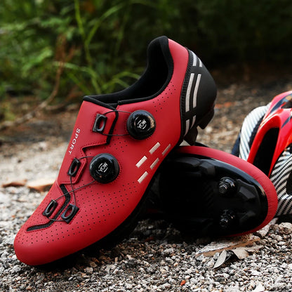 Hochwertige Fahrradschuhe für Herren, SPD, selbstverriegelnd, Rennrad-Sportschuhe, MTB-Mountainbike-Schuhe für Damen, rutschfeste Fahrradschuhe 36-47