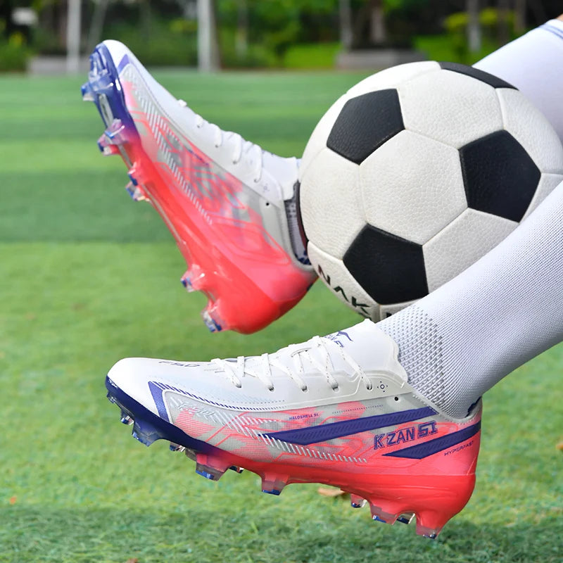 Nouvelles chaussures de football pour hommes, crampons, chaussures de football unisexes TF/FG, chaussures de futsal professionnelles, ultra-légères, de haute qualité, baskets en promotion.