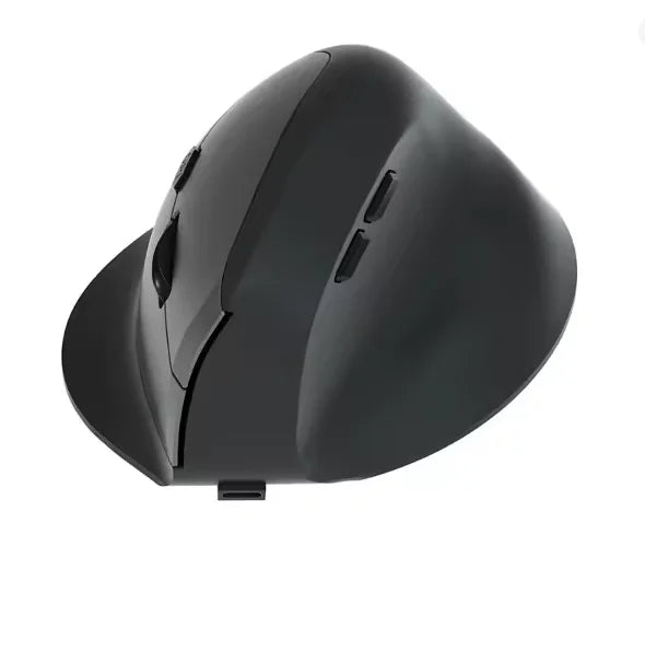 Langaton Bluetooth 5.0 2.4G -hiiri, ergonominen, 4000DPI, 6 hiljaista painiketta, MacBookille, tableteille, kannettaville tietokoneille ja PC:lle