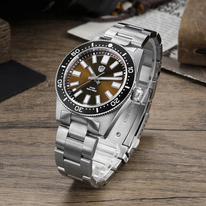 Watchdives Wd1965 V2 Fashion Quartz Wristwatches Vh31 Sapphire Man Watches Luxury Stainless Steel 200M Waterproof Diver Watch