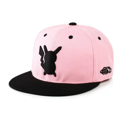 Pokemon Baseball Hat Pikachu Embroidery Cap Boy Girl Summer Sunhat Parent-child Cartoon Anime Outdoor Sport Shade Caps Kids Gift