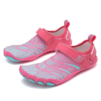 36-48# Gym Footwear Unisex Seaside Aqua Shoes Couples Vacation Beach Game Wading Shoes Men Squat Fitness Shoes Women Yoga Shoes