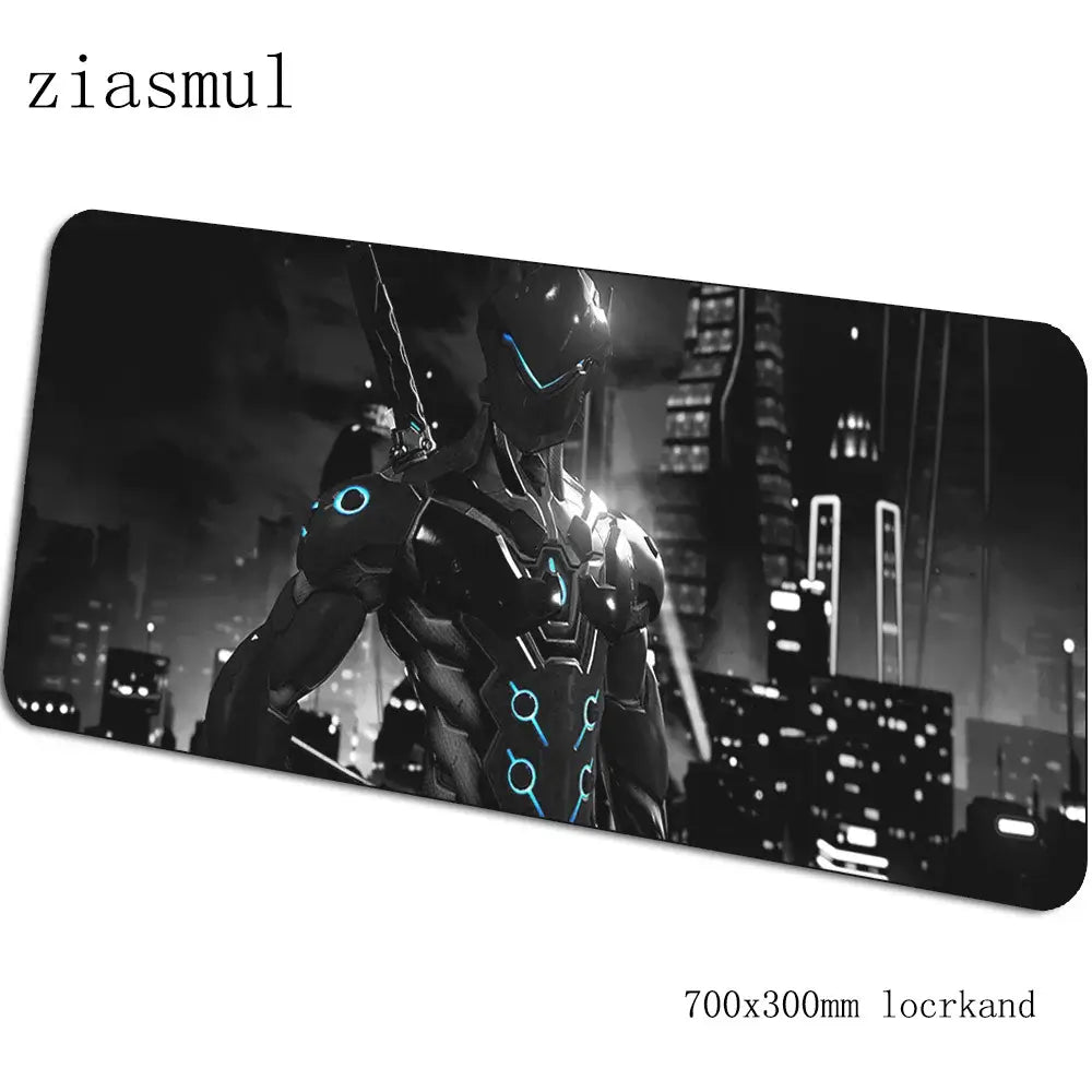 Overwatch-hiirimatto pelaajalle, upea 70x30cm gaming-hiirimatto PC:lle, kannettavalle ja työpöydälle, pelihiirimatto, esteettinen pelaajamatto, gamepad