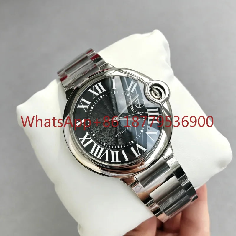 2026 Men Fashion Watch 904L Stainless Steel Leather 42MM Automatic Mechanical High-Quality AAA Custom Watches