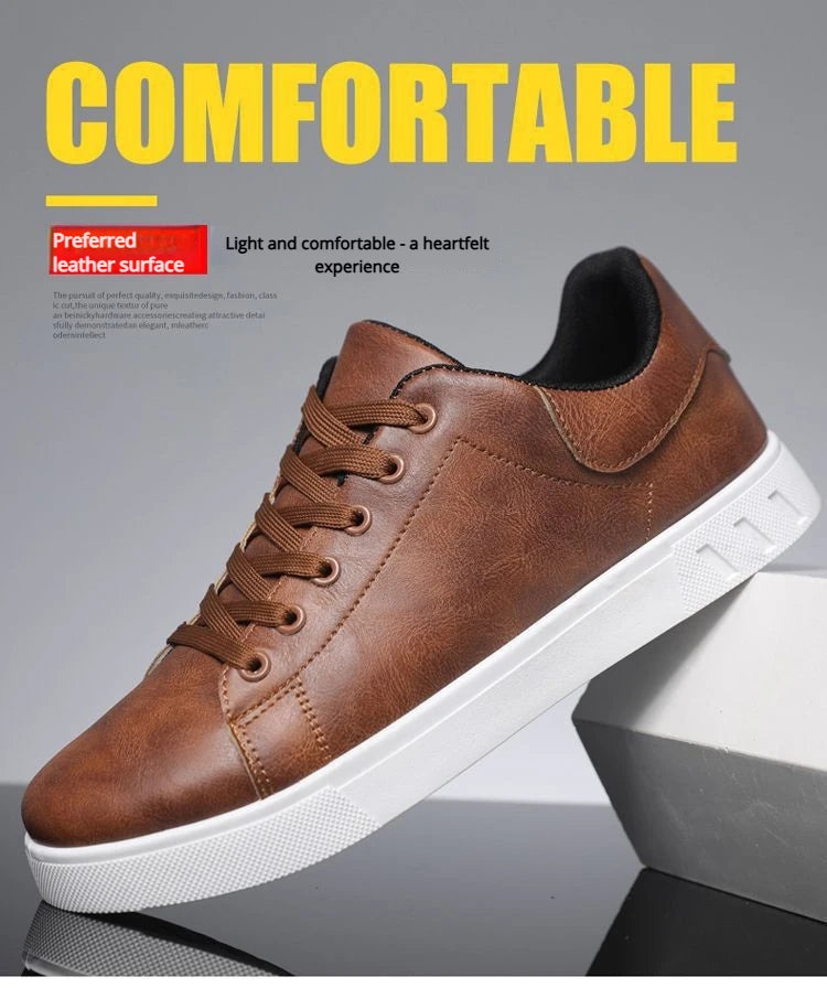 2026 Men's Shoes New Style Four Seasons Fashionable Versatile Soft Bottom White Casual Shoes Breathable Summer Zapatillas Hombre