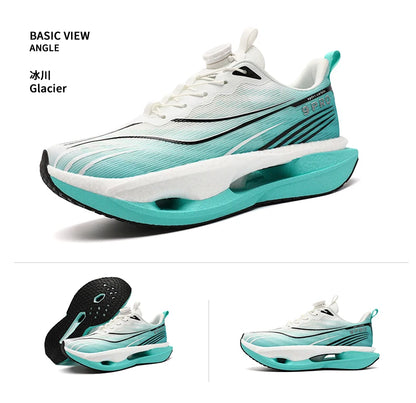 Running Shoes Carbon Board Speciality Marathon Men Sports Breathable Lightweight Women's Comfortable Athletic Nonskid Sneakers