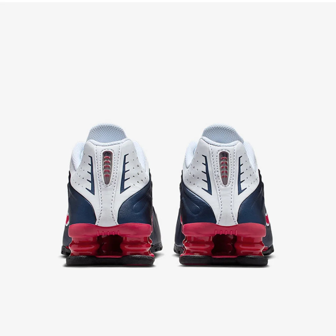 Nike/Nike Shox R4 Men's and Women's Air-Cushioned Wear-Resistant Casual Sports Shoes Cw2626-400