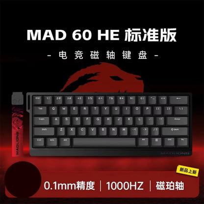 Madcatz Mad60 Mad68 HE 8k Mechanical Keyboard Magnetic Switch Wired 60% 68% Gaming Keyboards Rapid Trigger Customs Keyboards