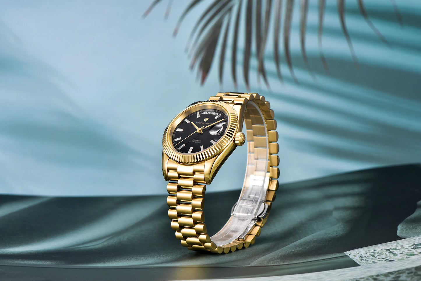 PAGANI DESIGN 2025 New Date Week 40MM Men's Watches Brand Luxury Gold Automatic Watch Men Waterproof Mechanical Wrist watch Men