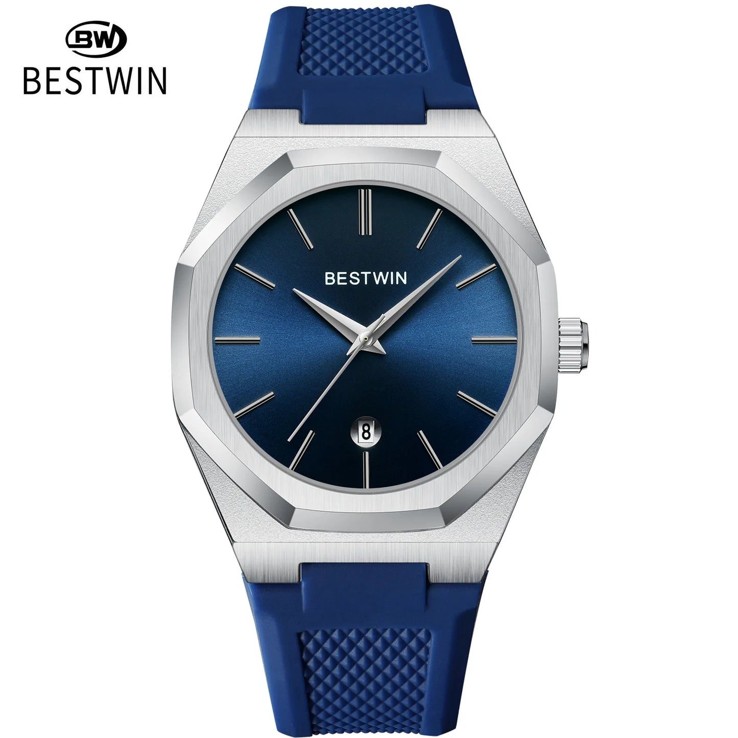 Luxury Quartz Wristwatch Silicone Strap reloj hombre Sport Watch for Man Fashion Date Original Waterproof Clock