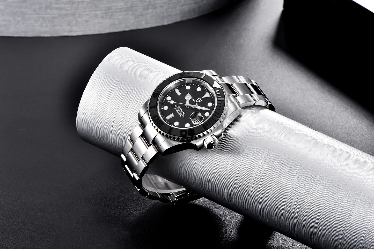PAGANI DESIGN V2 Japan Mov't 40MM Luxury Men Mechanical Watch Sapphire Glass Ceramic Bezel Automatic Diving Watches for Men