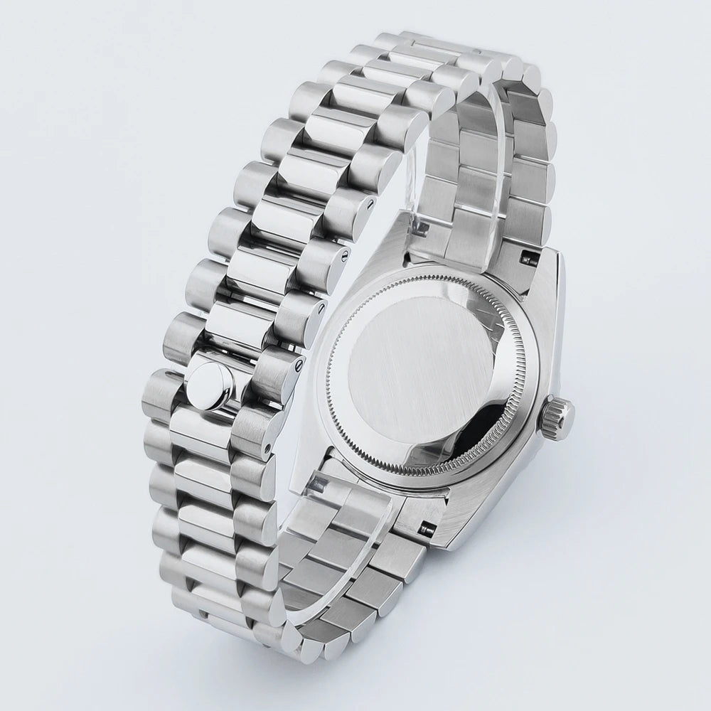 Luxury Corgeut 36MM Men Watch ST1644 Automatic Mechanical Wristwatch Sapphire Relogio Masculino 10BAR Day Swim dress Watches