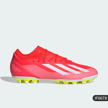 Adidas genuine season new AG men's and women's lace up wear-resistant football shoes IF0678