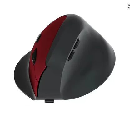 Langaton Bluetooth 5.0 2.4G -hiiri, ergonominen, 4000DPI, 6 hiljaista painiketta, MacBookille, tableteille, kannettaville tietokoneille ja PC:lle
