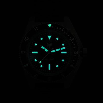 Watchdives WD1972 Men Watch VH31 Sweep Seconds Quartz Movement Sapphire  Stainless Steel Watches Waterproof Luminous Wristwatch