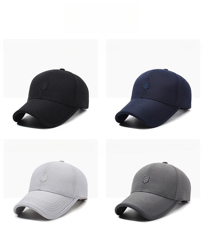 Spring Summer New Mesh Baseball Cap Outdoor Sports Cap Breathable Sunshade Sunscreen Cap Simple Casual Men's Women‘s Hat