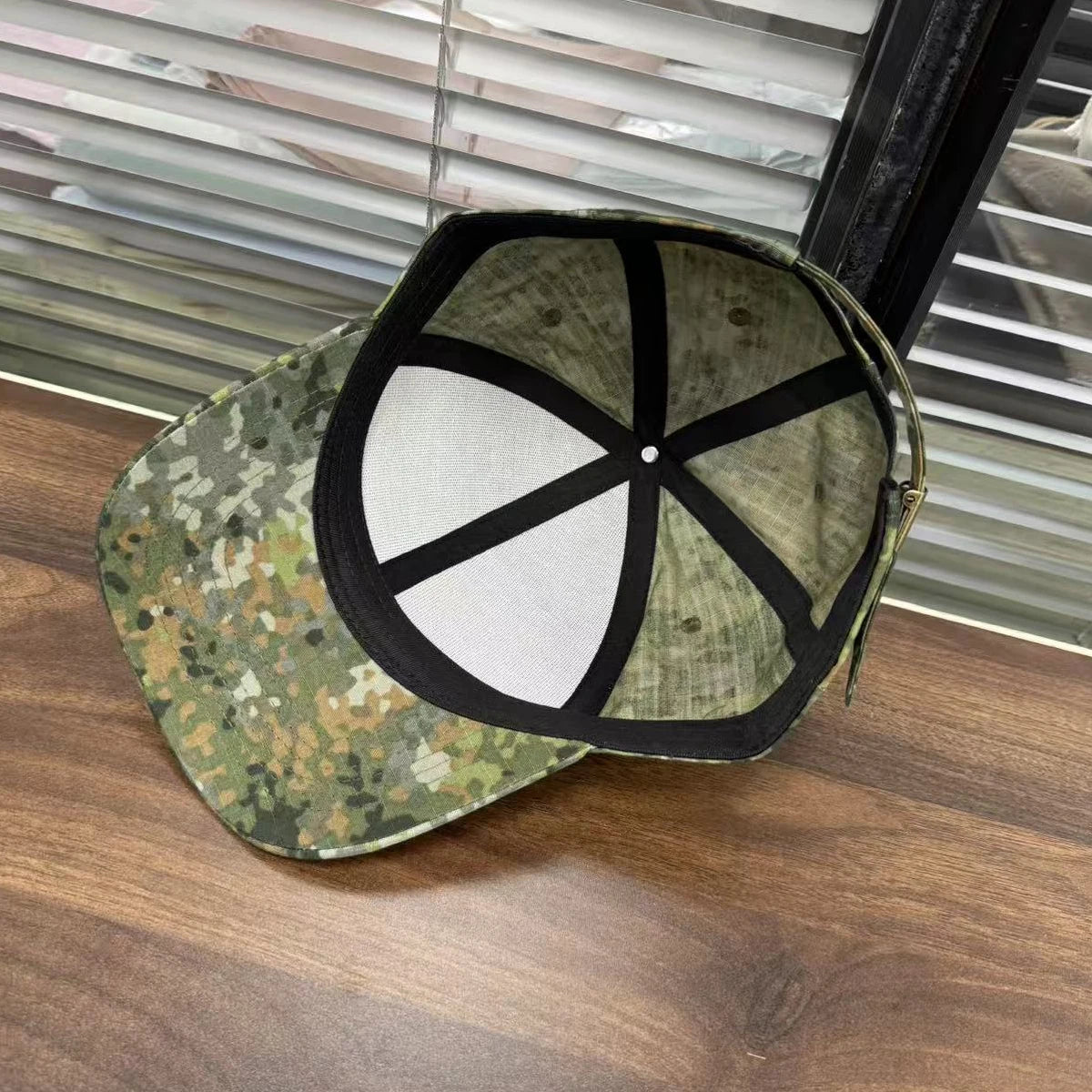 Casquette de baseball M19 NFP multicolore, camouflage Flecktran, pour homme, pour les activités de plein air, verte