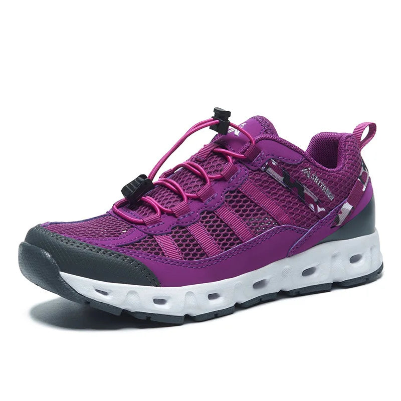 TaoBo 2024 Big Size 46 Men Upstream Quick Drying Sports Footwear Woman Aqua Shoes Quick Lace-Up Climbing Trekking Sneakers