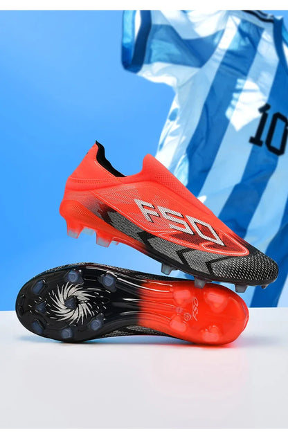 Men's New Indoor TF Football Boots High Quality Training Original Male Breathable Non-Slip Soccer Shoes Turf Futsal Football Shoes