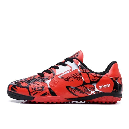 Nouvelles chaussures de football pour hommes et enfants, crampons professionnels pour adultes, chaussures de football ultralégères antidérapantes pour l'herbe, chaussures d'entraînement pour garçons, livraison directe