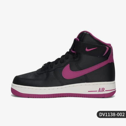 Zapatillas deportivas informales Nike originales WMNS AIR FORCE 1 HI para mujer DV1138-002